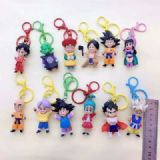 dragon ball anime figure keychain