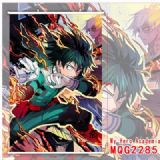 My Hero Academia anime wallscroll