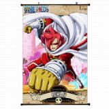 one piece anime wallscroll