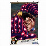 one piece anime wallscroll