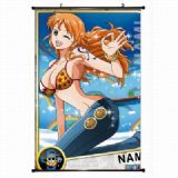 one piece anime wallscroll