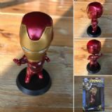 Genuine The Avengers Iron Man Shaking head doll Bo