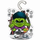 The avengers hulk Q version Small Standing Plates 
