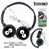 TOTORO Headset Head-mounted Earphone Headphone