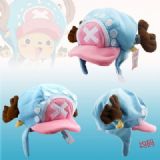 one piece chooper anime plush cap