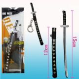 one piece law anime keychain