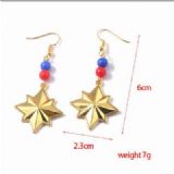 The Avengers Captain Marvel Earrings