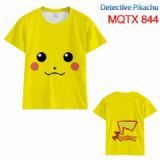 Detective Pikachu Full color printed short sleeve 