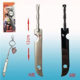 naruto anime weapon keychain