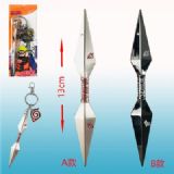 naruto anime weapon keychain