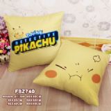 Detective Pikachu Square universal double-sided fu