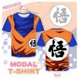 DRAGON BALL Full color modal T-shirt short sleeve