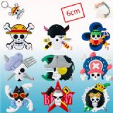 one piece anime keychain