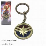 Captain Marvel Keychain pendant