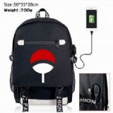 Naruto Canvas Data line Backpack Bag