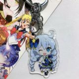 miku.hatsune anime keychain
