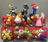 Super Mario a set of 11 Boxed Figure Decoration