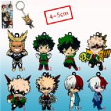 My Hero Academia anime keychain