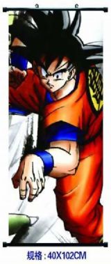 dragon ball anime wallscroll