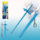 sword art online anime keychain