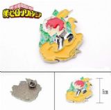 My Hero Academia Alloy Brooch pin badge