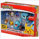 Pokemon a set of 8 Boxed Figure Decoration 4CM