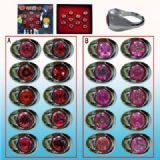 Naruto anime ring set