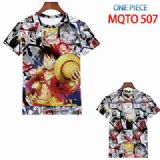 Full color printed short sleeve t-shirt