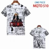 Full color printed short sleeve t-shirt 