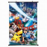 Pokemon Plastic pole cloth painting Wall Scroll 60