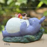 TOTORO little girl Resin Boxed Figure Decoration
