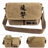 Shingeki no Kyojin Canvas Shoulder Satchel Bag Han