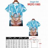 DRAGON BALL Full color printed short sleeve t-shir