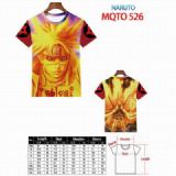 Naruto Full color printed short sleeve t-shirt