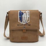 Shingeki no Kyojin Anime PU leather Shoulder bag s