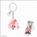 Hatsune Miku Double-sided soft rubber Keychain pen