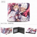Yugioh B712 PU Twill two-fold short wallet