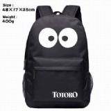 Totoro-2 blue Anime around Silk screen polyester c