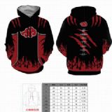 Naruto Round neck pullover with hat without zipper