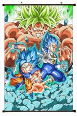 Dragon Ball Plastic pole cloth painting Wall Scrol