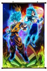 Dragon Ball Plastic pole cloth painting Wall Scrol