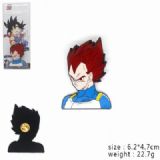 DRAGON BALL vegeta Brooch 6.2X4.7CM 22.7G