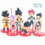 Dragon Ball 6 pcs a set Bagged Figure Decoration M