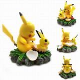 Pokemon Pikachu Broken shell Boxed Figure Decorati
