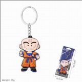 Dragon Ball Kuririn Double-sided soft rubber Keych