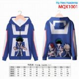 My Hero Academia Full color zipper hooded Patch po