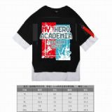 My Hero Academia Loose cotton fake two short sleev