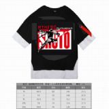 My Hero Academia Loose cotton fake two short sleev