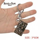 Attack on Titan-4 Anime Acrylic Color Map Keychain