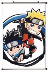 Naruto Plastic pole cloth painting Wall Scroll 60X